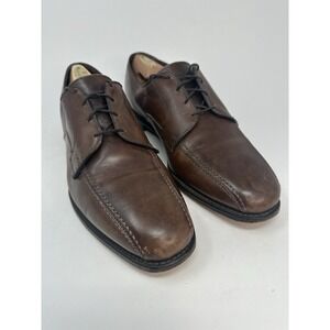 Allen Edmonds Shoes Mens 11.5 D Sagamore Brown Leather Lace Up Derbys